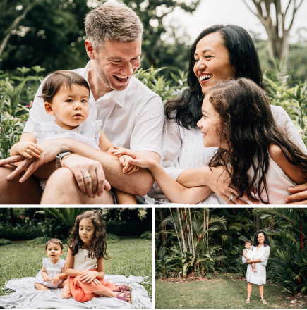 outdoor family photoshoot